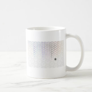 Bienenkönigin in Colorfull Bienenwabe Kaffeetasse