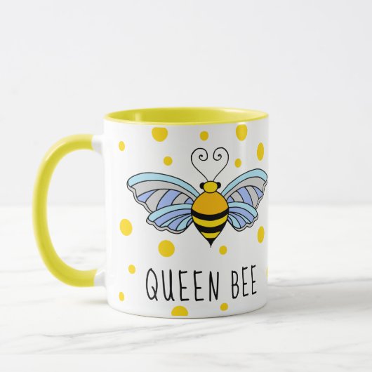 Bienenkönigin-Kaffee Tasse (Links)
