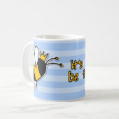 Bienenkönigin Kaffeetasse (Vorderseite Links)