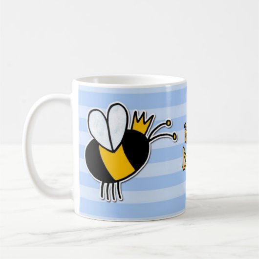Bienenkönigin Kaffeetasse (Links)