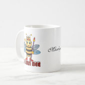 Bienenkönigin Kaffeetasse (Vorderseite Links)