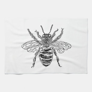 Bienenkönigin Küchentuch