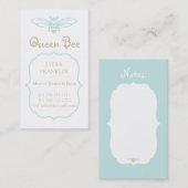 Bienenkönigin-Mama-Telefonkarte Telefonnummerkarte (Vorne/Hinten)