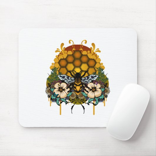 Bienenkönigin Mousepad (Mit Mouse)