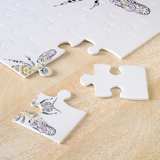 Bienenkönigin Puzzle (Seite)