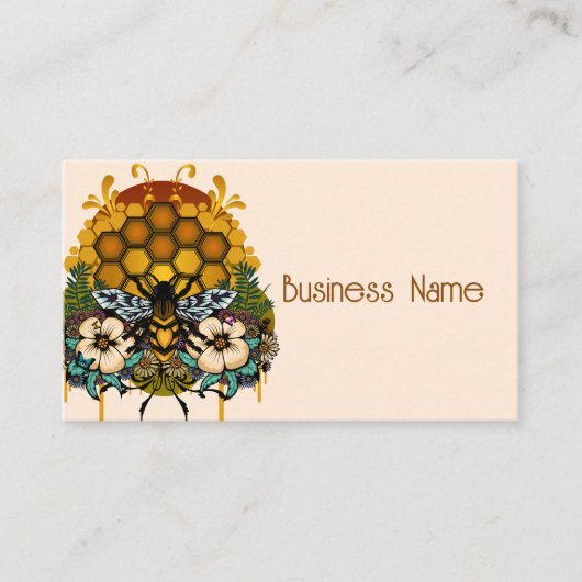 Bienenkönigin Visitenkarte (Vorderseite)