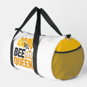 Bienenkönigin Wabenkrone Duffle Bag (Rechte Ecke)