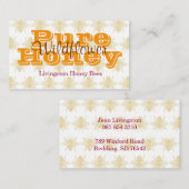 Bienenkönigin-Wildblume Visitenkarte (Vorne/Hinten)