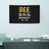 Bienenkopfgeschenk | Bee Different Banner (Messeveranstaltung)