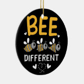 Bienenkopfgeschenk | Bee Different Keramik Ornament (Rechts)