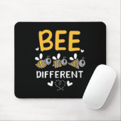 Bienenkopfgeschenk | Bee Different Mousepad (Mit Mouse)