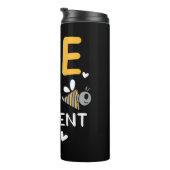 Bienenkopfgeschenk | Bee Different Thermosbecher (Nach rechts gedreht)