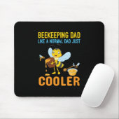 Bienenkopfgeschenk | BeeKeeping Vater Cooler Mousepad (Mit Mouse)