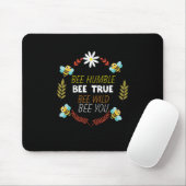 Bienenkopfgeschenk | Biene Humble Bee True Mousepad (Mit Mouse)