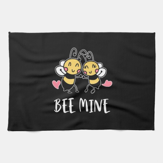 Bienenkopfgeschenk | Bienenstock Geschirrtuch (Horizontal)