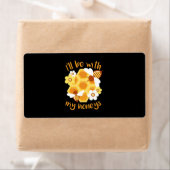 Bienenkopfgeschenk | Die Imkerin wird mit meinen H (Insitu)