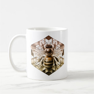 Bienenkopfgeschenk für Bienenzüchter aus Sacred Ge Kaffeetasse
