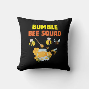 Bienenkopfgeschenk Hummelbesatzfamilie Kissen