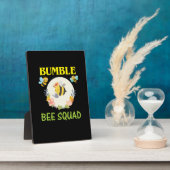 Bienenkopfgeschenk | Hummelkugel Fotoplatte (Seite)