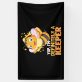 Bienenkopfgeschenk | Ich bin definitiv ein Bienenh Banner (Vertikal)