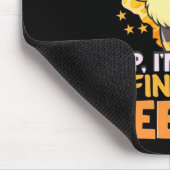 Bienenkopfgeschenk | Ich bin definitiv ein Bienenh Mousepad (Ecke)