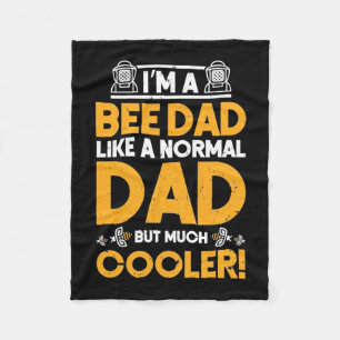 Bienenkopfgeschenk   Ich bin ein Vater der Biene Fleecedecke