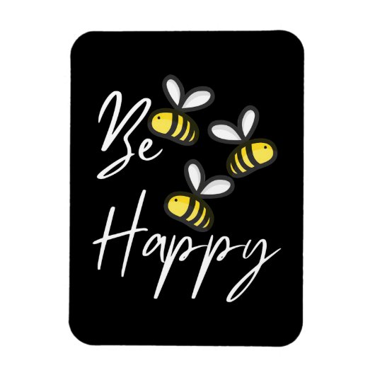 Bienenkopfgeschenk | Imker sind glücklich Magnet (Vertikal)