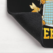 Bienenkopfgeschenk | Imker und alle Mousepad (Ecke)