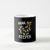 Bienenkopfgeschenk | Mama Bee Keeper Kaffeetasse (Mittel)
