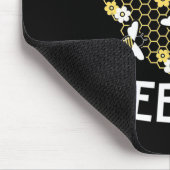 Bienenkopfgeschenk | Mama Bee Keeper Mousepad (Ecke)