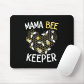 Bienenkopfgeschenk | Mama Bee Keeper Mousepad (Mit Mouse)