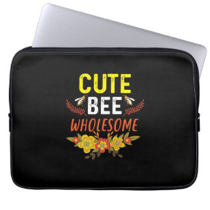 Bienenkopfgeschenk Niedliche Biene Laptopschutzhülle