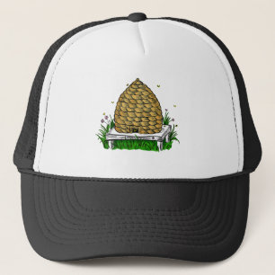 Bienenkorb Farbe Truckerkappe