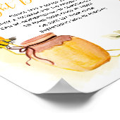 Bienenkorb für Späte in der Nacht Poster (Ecke)