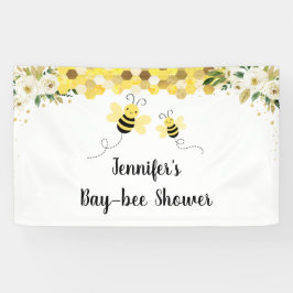 Bienenkorb-Gender-Neutral-Baby-Dusche Banner
