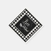 Bienenkornsteine Serviette (Ecke)