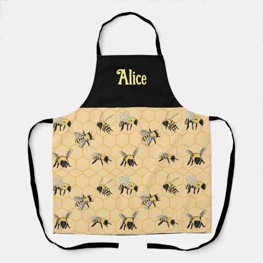 Bienenkraub Custom Schürze (Vorderseite)