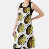 Bienenkraut auf gelber Blume Schürze (InSitu)