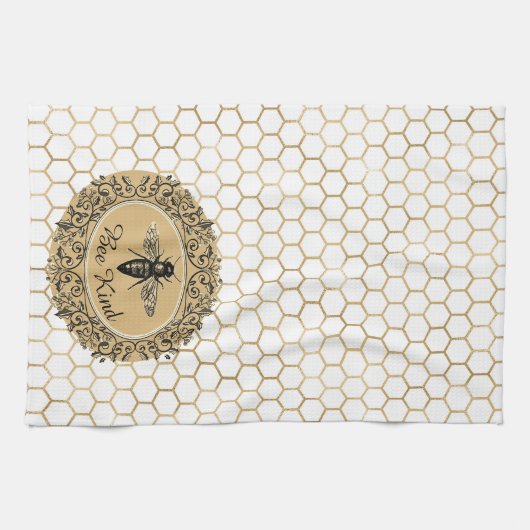 Bienenkraut Geschirrtuch (Horizontal)