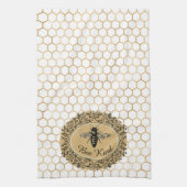 Bienenkraut Geschirrtuch (Vertikal)