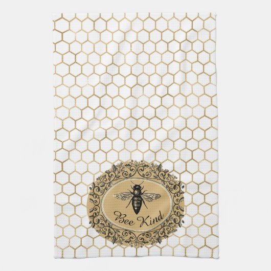 Bienenkraut Geschirrtuch (Vertikal)