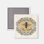 Bienenkraut Magnet (Vorderseite/Rückseite)