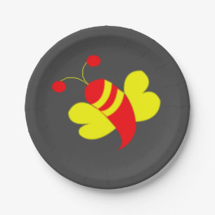 Bienenkraut-Party Pappteller