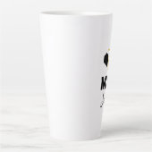 Bienenkrebs Mine Minimalistisch Romantisches Gesch Milchtasse (Vorderseite)