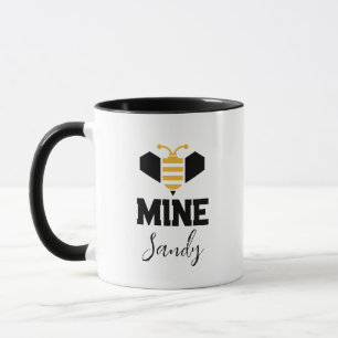 Bienenkrebs Mine Minimalistisch Romantisches Gesch Tasse