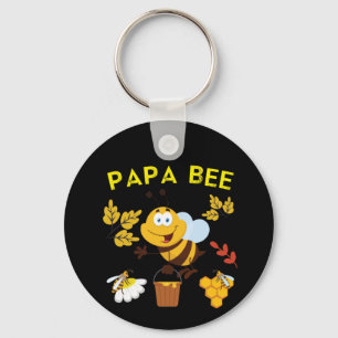 Bienenküche Art Papa Schlüsselanhänger