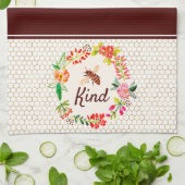 Bienenküche Geschirrtuch (Gefaltet)