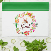 Bienenküche Geschirrtuch (Gefaltet)