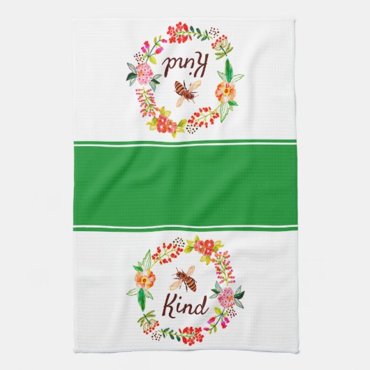 Bienenküche Geschirrtuch (Vertikal)