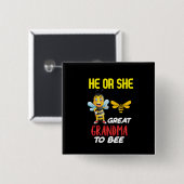 Bienenküche Kunst Großes Oma Button (Vorne & Hinten)